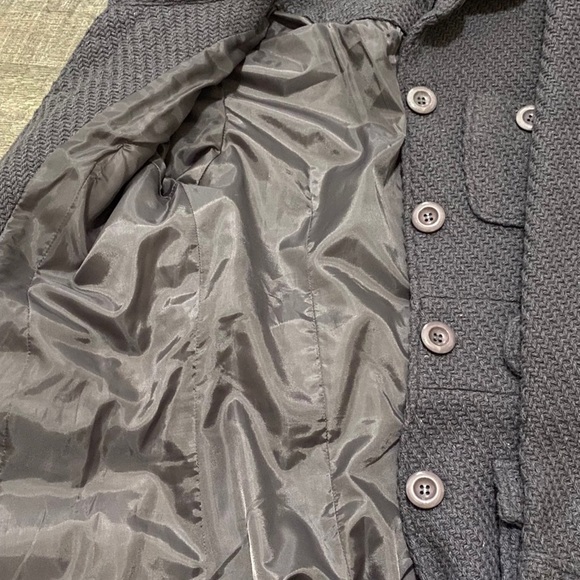 Women’s Size 10 Knit Dark Grey Chilli Pepper Branded Jacket - Picture 4 of 7